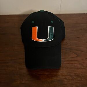 Miami hurricanes Adult flex fit hat